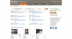 Desktop Screenshot of kamloops.rentspot.com
