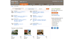 Desktop Screenshot of london.rentspot.com