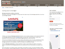 Tablet Screenshot of montreal.rentspot.com