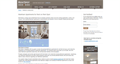 Desktop Screenshot of markham.rentspot.com